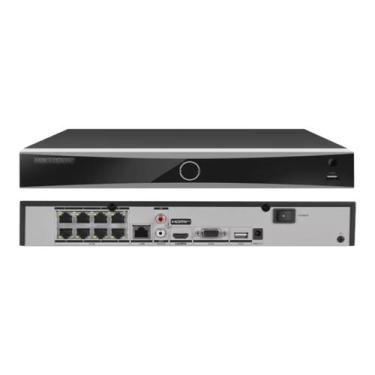 Imagem de Nvr hikvision 08 canais ds-7608nxi-k1/8p