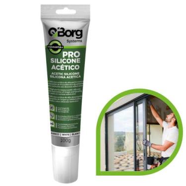 Imagem de Q-borg silicone acetico incolor bisnaga 100 gr