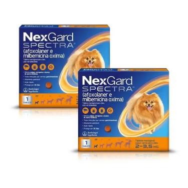 Imagem de Combo 2x Nexgard Spectra PP - 2-3,5Kg - 1 Comprimido - boehringer 