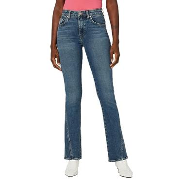 Imagem de HUDSON Calça jeans feminina Barbara de cintura alta para bebês, Palco, 60