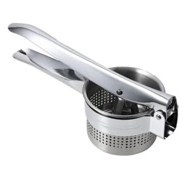 Imagem de Espremedor de batatas em metal 27cm - QUERO PRESENTEAR