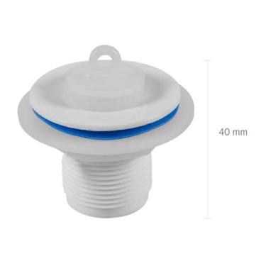 Imagem de Valvula Pia Astra 7/8 Branco 40mm Plastico VP1s
