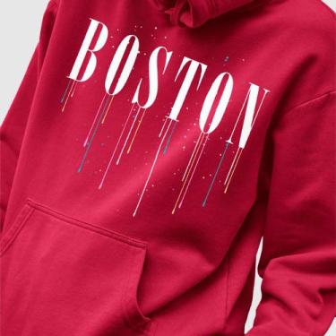 Imagem de Blusa Moletom Genuine Grit Masculina Estampada Algodão 30.1 Boston, Vi