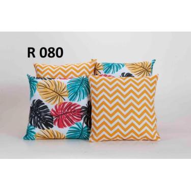 Imagem de Kit C/ 4 Capas P/ Almofadas Decorativas Colorida 48x48 - JZ Enxovais ,
