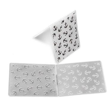 Imagem de Molde para Embossing Ancoras - Mimo - 10,6 X 15 cm