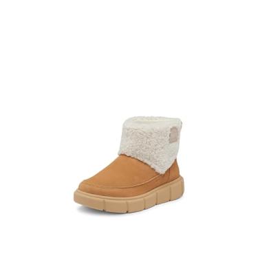 Imagem de Sorel Bota unissex infantil Explorer II sem cadarço impermeável, Tawny Buff/Natural, 1 Big Kid