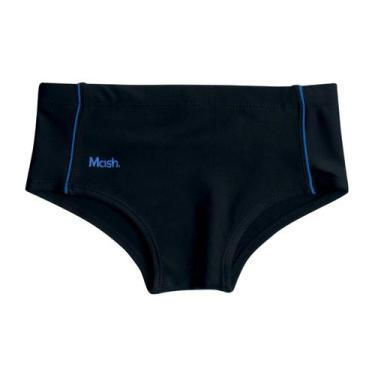 Imagem de Sunga Mash Infantil Microfibra - MASH                , Preto, M