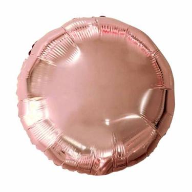 Imagem de Balão Metalizado Redondo Tons Variados - 18 Polegadas - Extra Festas, 
