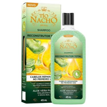 Imagem de Shampoo Tio Nacho reconstrutor 415mL aloe vera geléia real - Genomma