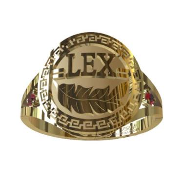 Imagem de Anel de Formatura Jornalismo em Ouro 18K - Vieira Cruz Joias, 34, Ouro