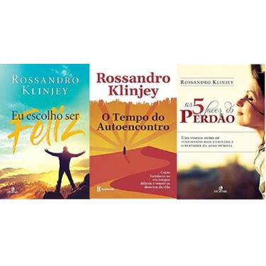 Imagem de KIT 3 LIVROS Rossandro Klinjey Eu escolho ser feliz + O tempo do autoe