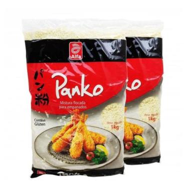 Imagem de Farinha Panko para Empanar 1kg (kit com 2) - Alfa