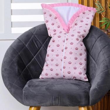 Imagem de Saco de Dormir para Bebê Inverno Estampado Acolchoado com Zíper 100% A
