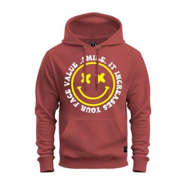 Imagem de Moletom Estampado Confortável Blusa De Frio Inverno Smyle Hum - Supras