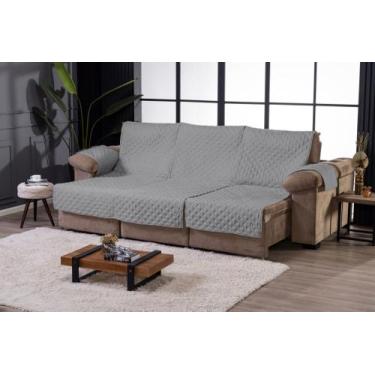 Imagem de Capa Protetora Para Sofá-cama Retrátil e Reclinável 2,40 Metros 3 Luga