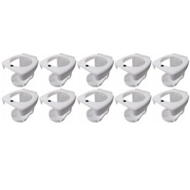 Imagem de 10 Porta Copo Retratil Lancha Ônibus Carro Universal Branco - TOP-AR