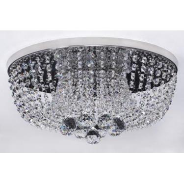 Imagem de Lustre Plafon Cristal Egípcio 40cm Redondo 503/40 - IluminaMundo
