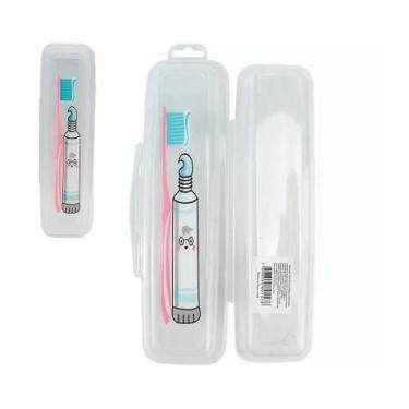 Imagem de Kit 2 Estojo Para Escova de Dentes Estojo Para Viajem Escola - Eye Pro