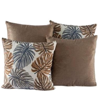 Imagem de Capa Almofada Decorativa Jacquard com Ziper 4 unidades - Marialle Enxo