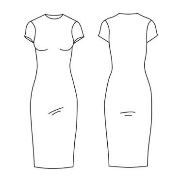 Imagem de Molde base vestido, saia e blusa by Wania Machado - EDITORA CLUBE DA C