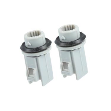 Imagem de A ABSOPRO Soquete de luz de marcador lateral para Honda Civic 2 pinos estável | Adaptador de lâmpada sidemarker 2 peças de substituição do item