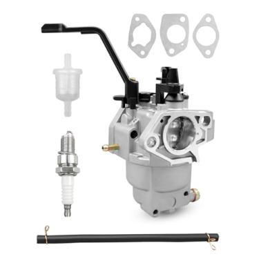Imagem de QAGGUM Carburador compatível com gerador DEWALT DXGNR8000 8000W Watts, kit de carburador com vela de ignição
