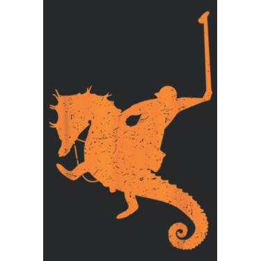 Imagem de Funny Water Polo Sea Horse For Cute Waterpolo Players Meme: Lined Journal Notebook To Do Schedule, Medium 6x9 Inches, 120 Pages, Printed Cover