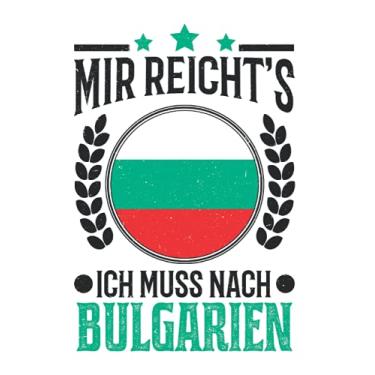 Imagem de Bulgarien Notizbuch: Mir reichts Ich gehe nach Bulgarien Reise Balaton / 6x9 Zoll / 120 karierte Seiten Seiten