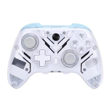 Imagem de Controladores de Jogo, Controlador de Jogos Bluetooth, Controlador de PC Controller Pro Controller Compatível Com para Android, OS X, Steam Deck, (Branco)