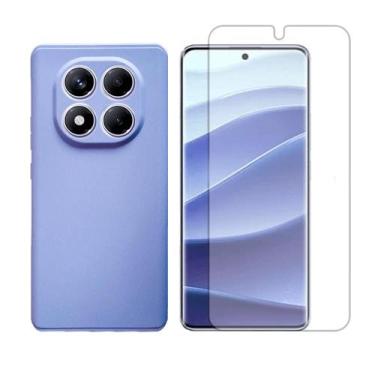 Imagem de Capa Anti Impacto Para Xiaomi Poco X7 + Pelicula Hidrogel - GR Global 