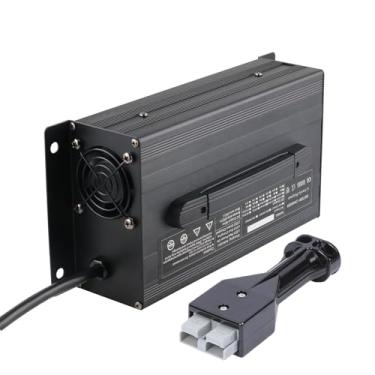 Imagem de Carregador de bateria 36V 25A Carregador de bateria para carrinho de golfe 36V Carregador de bateria de chumbo-ácido 1200W com plugue conector SB-50 Compatível com carrinho de golfe EZGO