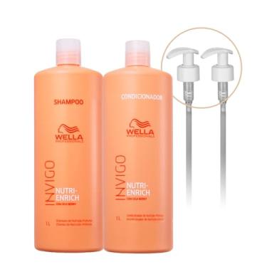 Imagem de Kit Wella Professionals Invigo Nutri-Enrich Duo Válvula (4 produtos)