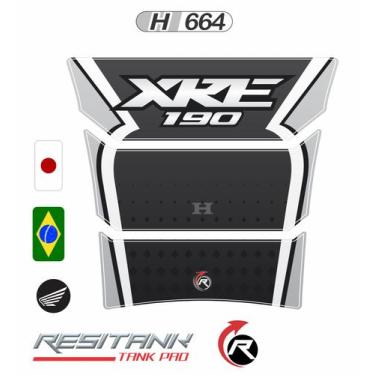 Imagem de Adesivo Protetor Tanque Moto Xre190 Standard H664 - Resitank