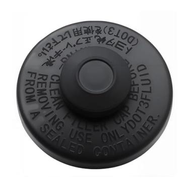 Imagem de Tampa do reservatório de fluido do cilindro mestre de freio compatível com Toyota 4Runner Sienna Avalon Highlander Camry Corolla RAV4, tampa do reservatório de fluido do cilindro mestre de freio