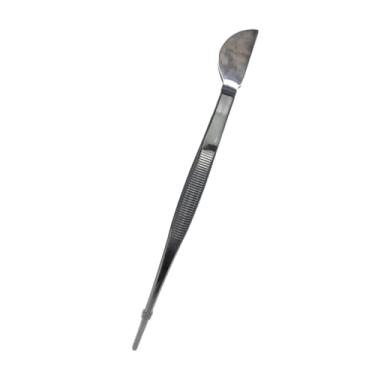 Imagem de Fenteer Tweezer de bonsai, ferramenta de jardinagem, tanque de peixe aço inoxidável para pátio de quintal, Curvado