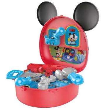 Imagem de Maleta com ALÇA Mickey Construtor com Acessorios Multikids