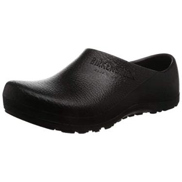Imagem de Birkenstock Tênis profissional unissex Profi Birki antiderrapante para trabalho, preto, 38 M EU