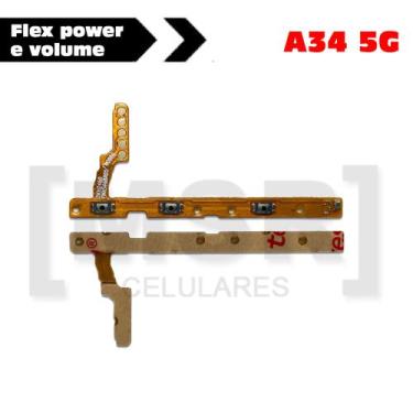 Imagem de Flex power e volume celular SAMSUNG modelo A34 5G