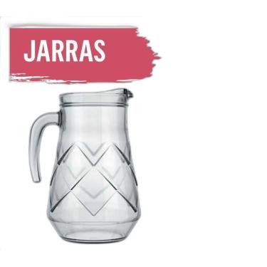 Imagem de 06 Jarras De Vidro Suco Maracatu 1,5 Litros