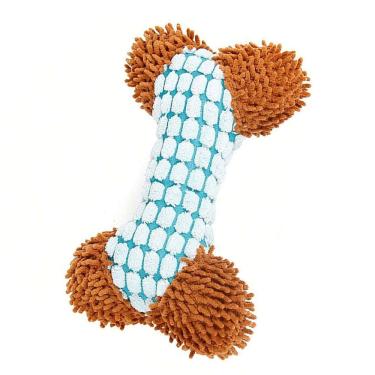 Imagem de Mordedor de Pelucia Pet Caes Gato Cachorro Brinquedo com Apito Interativo Animal de Estimaçao