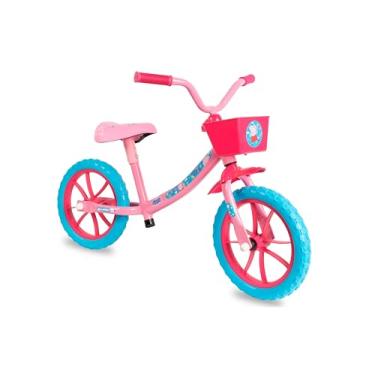 Imagem de Verden Bicicleta de Equlibrio sem pedal Balance Peppa George com cestinha