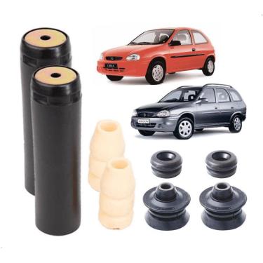 Imagem de Kit Amortecedor Traseiro E Bucha Corsa Celta Prisma Classic
