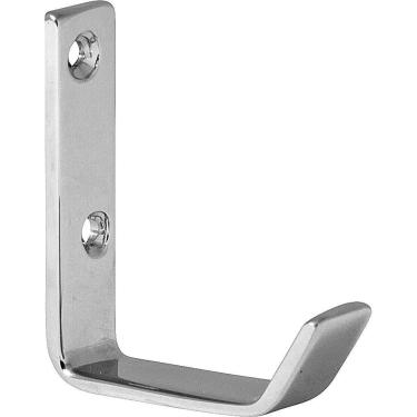 Imagem de Cabide Gancho De Parede Cromado Para Toalha Plus Metalcromo