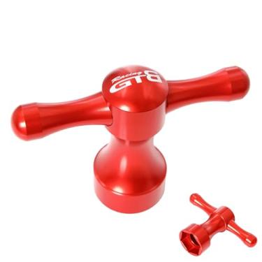 Imagem de GTBRacing Chave de fenda hexagonal de roda de 24 mm para carro RC 1/5 HPI Baja LOSI 5ive T DBXL Tool (vermelho)