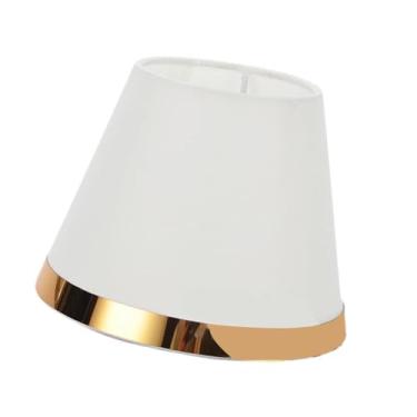 Imagem de Baoblaze Capa de lustre de lustre se encaixa em e14 bulbo acessórios elegantes para mole, Branco