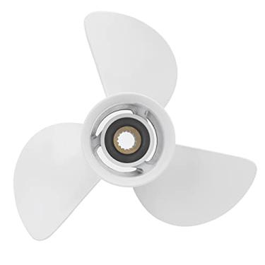 Imagem de Liga de alumínio de alta qualidade para barcos marítimos 13 1/4 x 17 K hélice do motor leve para motores externos da WHITE 3194G