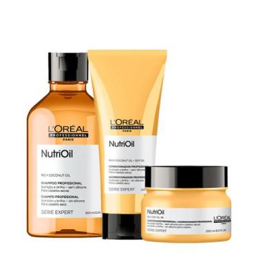 Imagem de Kit L'Oréal Professionnel Serie Expert NutriOil Shampoo Condicionador 