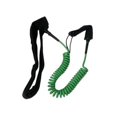 Imagem de oshhni Surfboard Leashboard Surfboard corda corda cinta pulseira pulseira stand up sthles belash tábio tira de tornozelo para surf de paddleboard, Verde