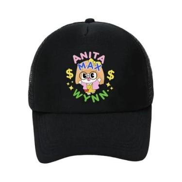 Imagem de Boné de Caminhoneiro Unissex de Malha - Snapback com Aba Curva para Ve