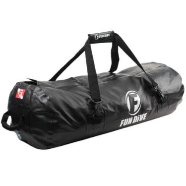 Imagem de Mala Seca Fun Dive Bolsa Estanque Para Equipamentos Náuticos, Preto
